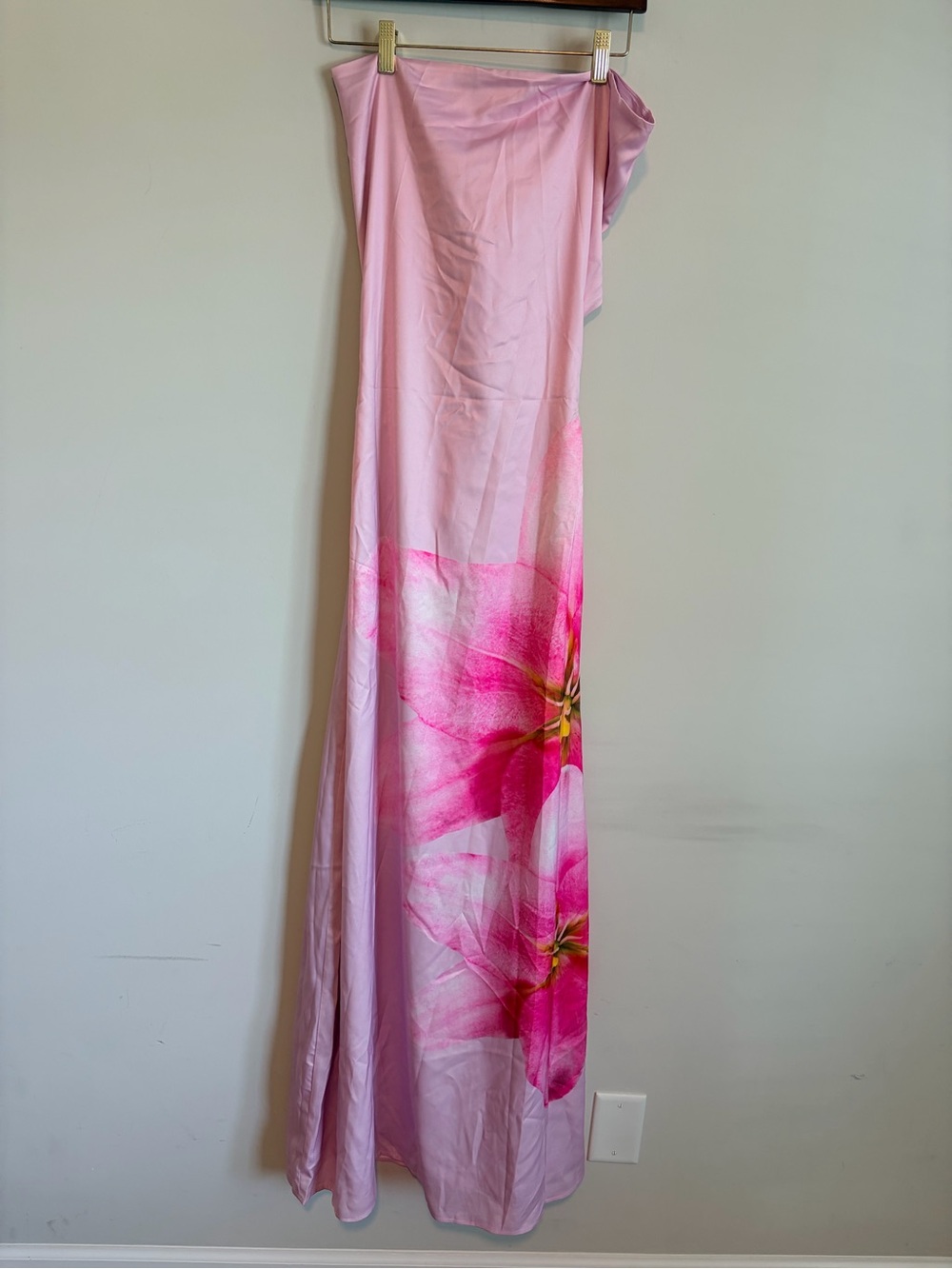 Peppermayo Maxi Dress -Pink Floral NWT - Picture 5 of 13